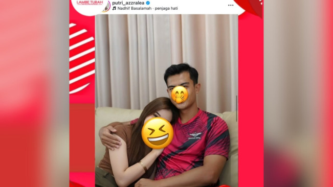 Foto Pratama Arhan dan selebgram cantik. [Instagram]